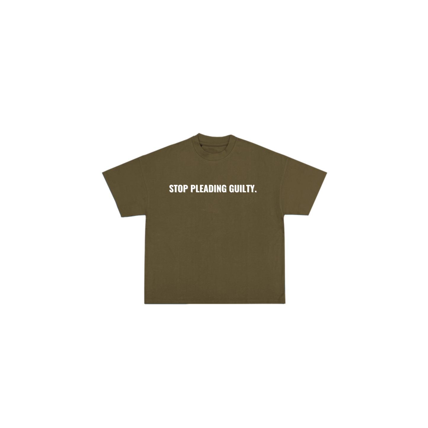 "Stop Pleading Guilty" Tee