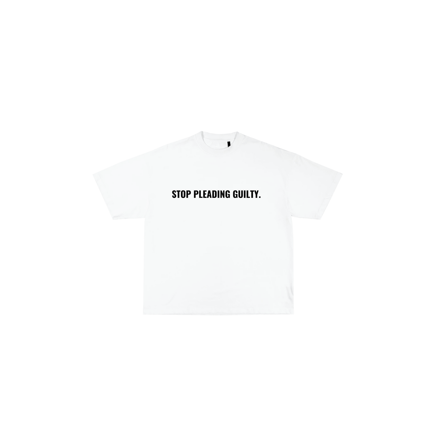 "Stop Pleading Guilty" Tee